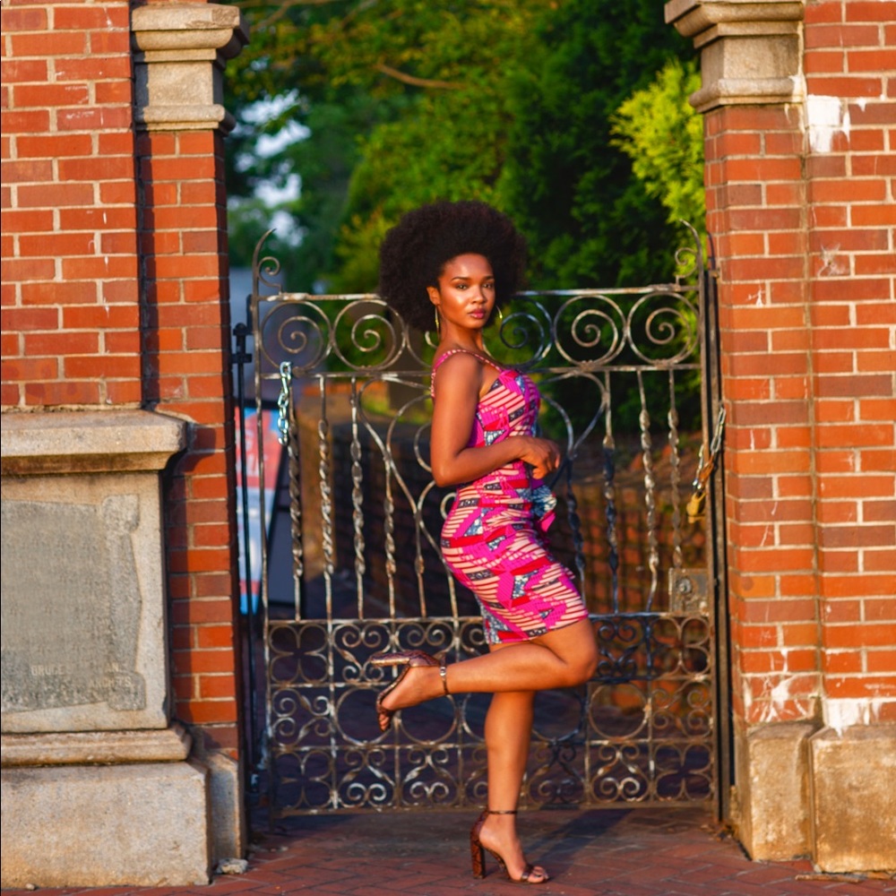 Beautiful Handmade multicolored summer dress